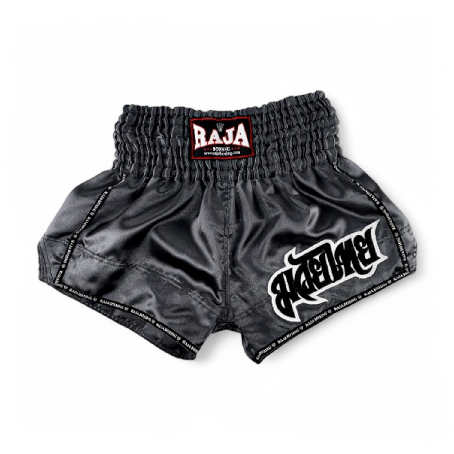 RAJA ラジャ キックパンツ ムエタイ ショーツ RTB29-4 RAJA MuayThai Shorts (Black) ブラック